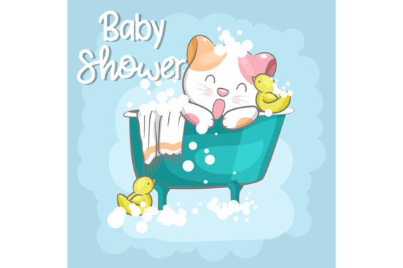 Download Cute Baby Cat Vector Illustration - Illustration Collection