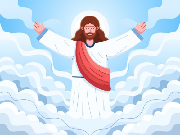 Download Jesus Ascending to Heaven - Premium Resources
