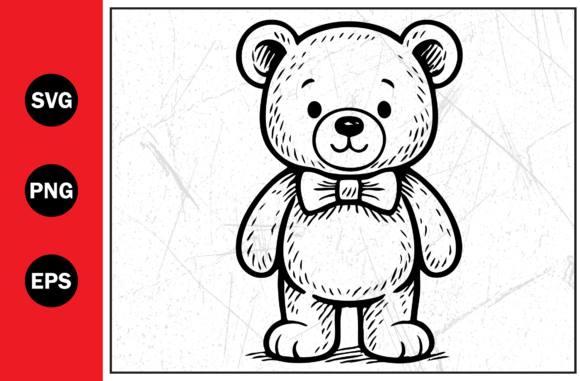 Download Teddy Bear Illustration Silhouette Svg - Illustration Collection