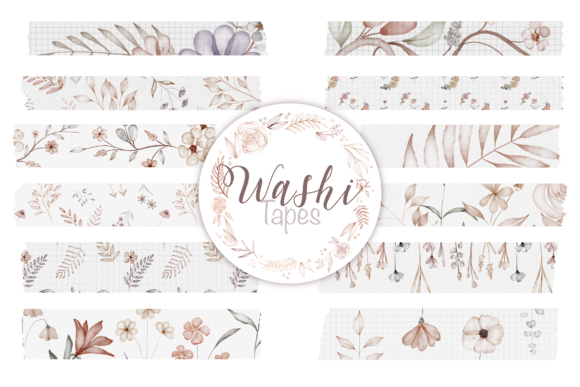 Download DIGITAL WASHI TAPE - Washi tape Collection